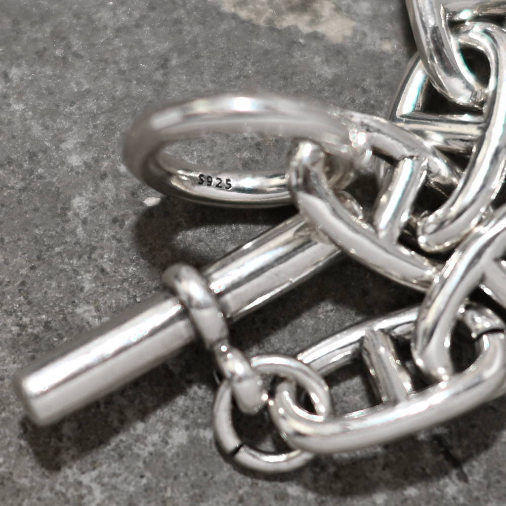 Silver Heavy Anker Chain Bracelet |シルバーアンカーチェーン Silver Heavy Anker Chain Bracelet |シルバーアンカーチェーン