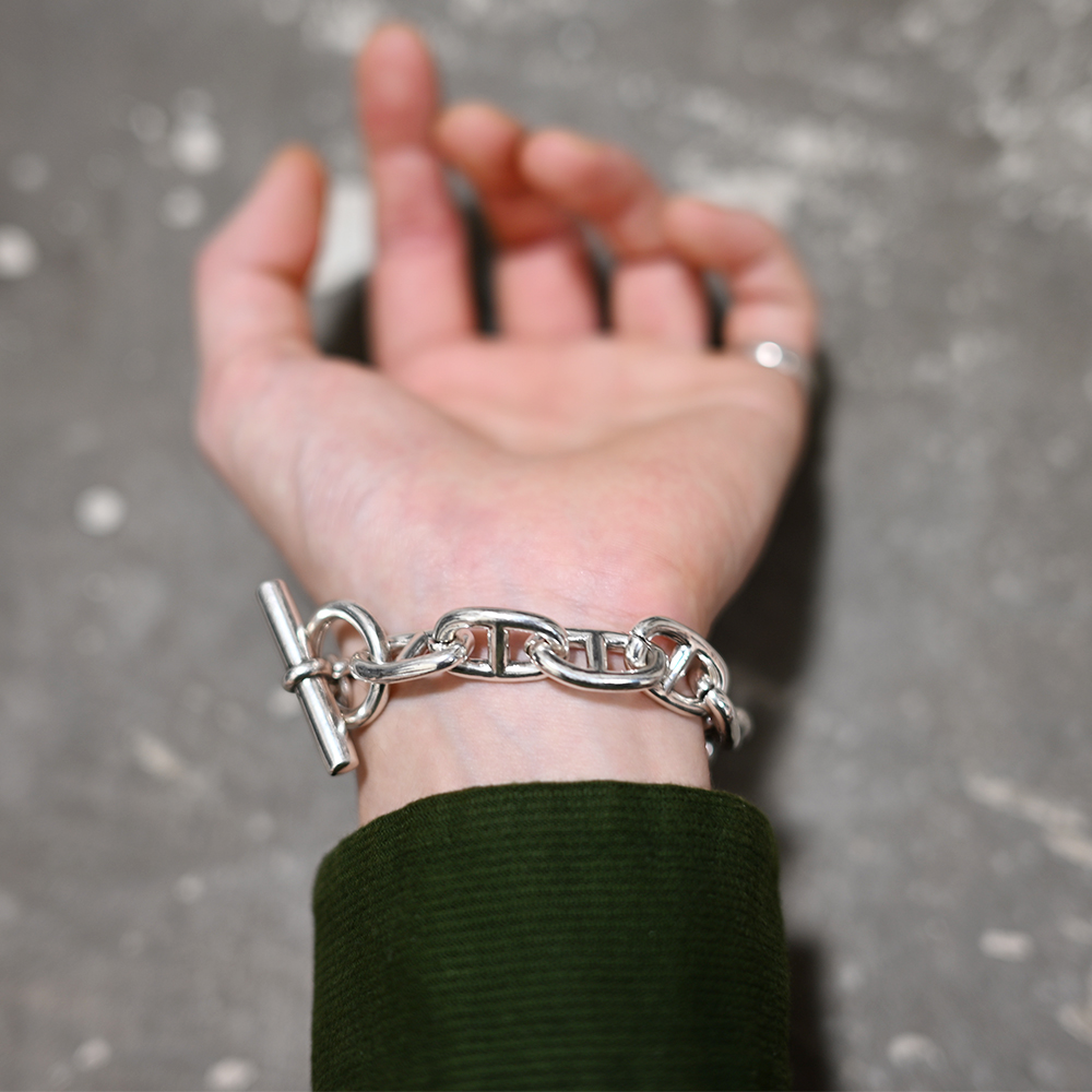 Silver Heavy Anker Chain Bracelet |シルバーアンカーチェーン Silver Heavy Anker Chain Bracelet |シルバーアンカーチェーン