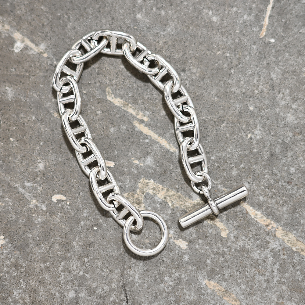 Silver Heavy Anker Chain Bracelet |シルバーアンカーチェーン Silver Heavy Anker Chain Bracelet |シルバーアンカーチェーン