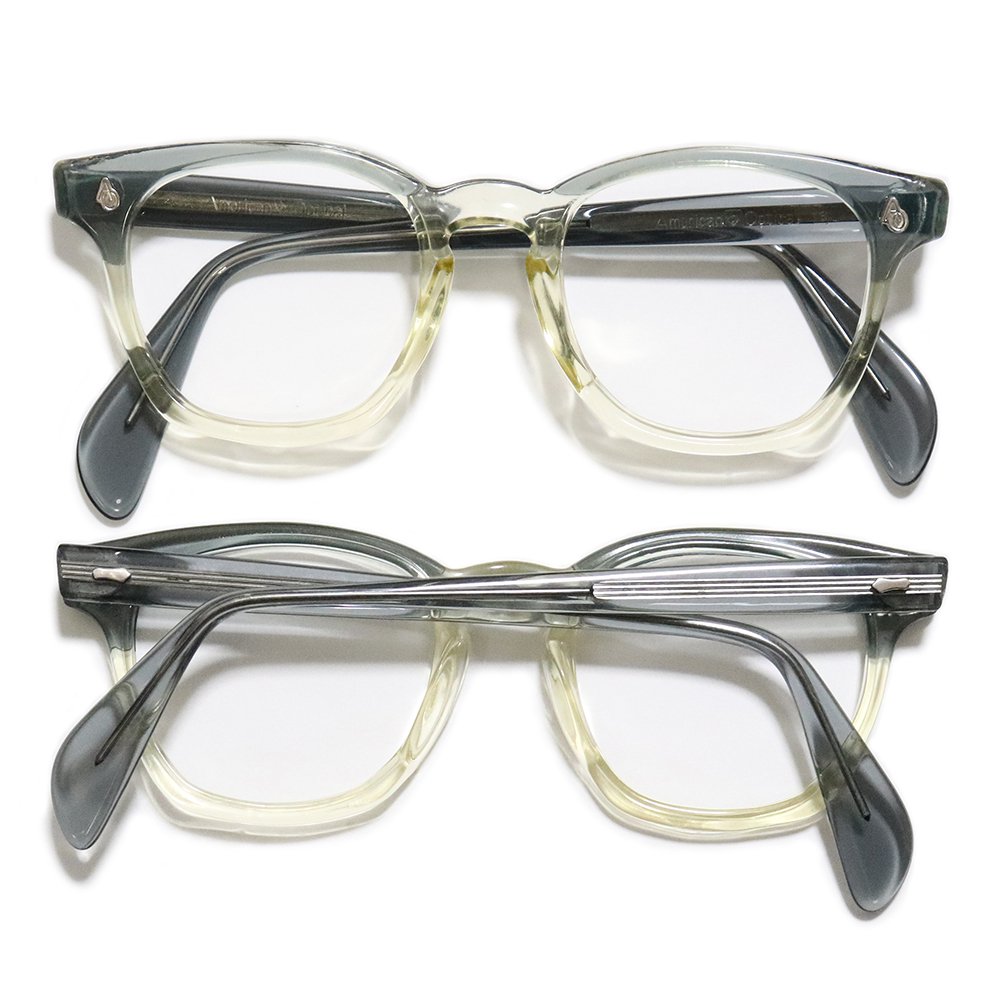 Vintage 1950's American Optical 2Tone Safety Glasses Gray / Clear ...
