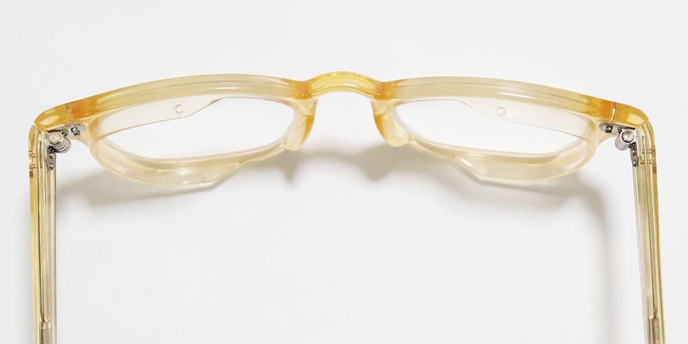 Vintage 1950's American Optical Safety GLasses -Clear Yellow