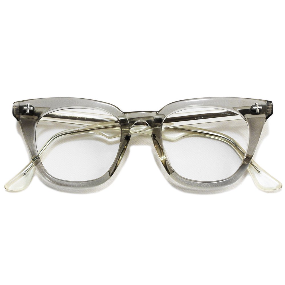 Vintage 1950's Bausch&Lomb "SAFETY" Eyeglasses - Gray- ｜ ヴィンテージ眼鏡 ...