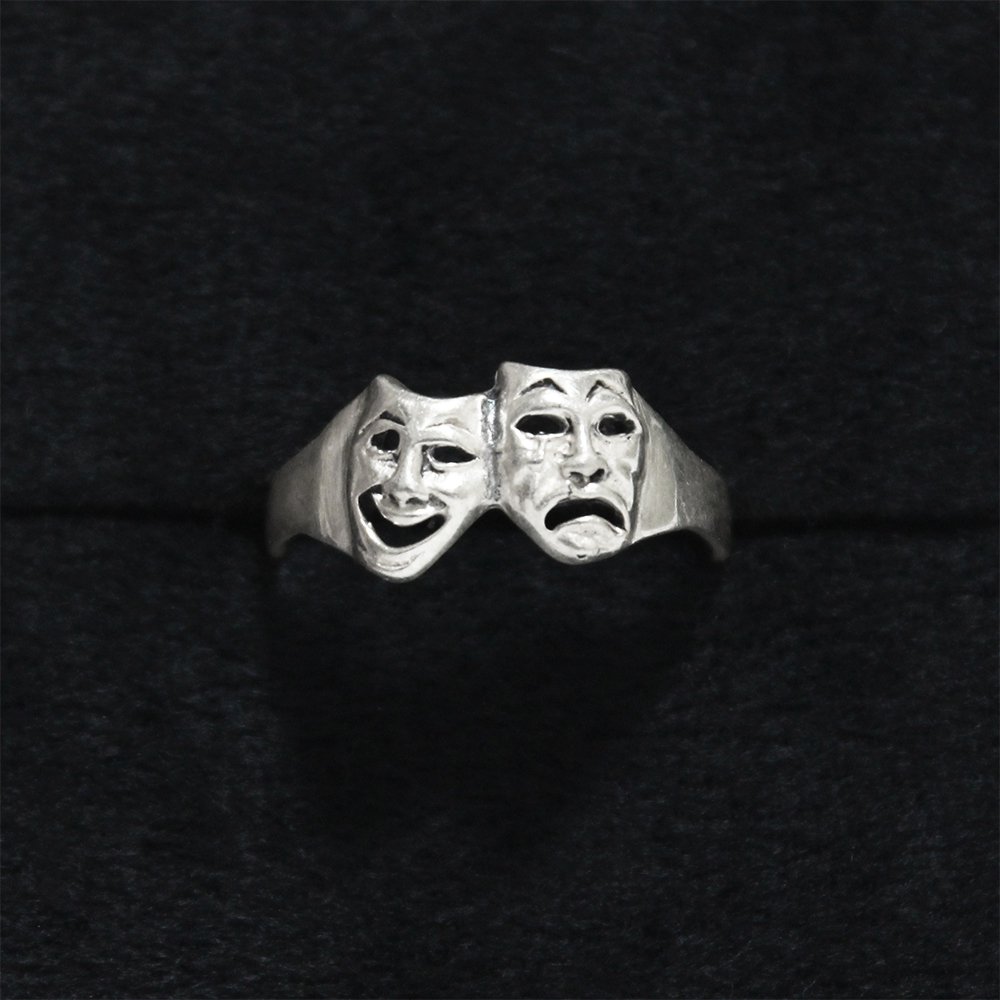 Vintage 1950's Two-Face Ring -Silver 925- ｜ ヴィンテージシルバー