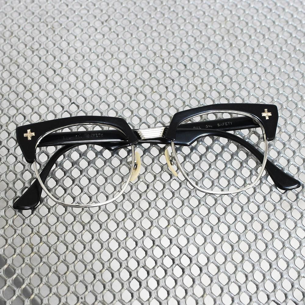 小物 50s Bausch&Lomb BLOWLINE SAFETY CROSS Bausch&Lomb BLOWLINE SAFETY CROSS 1950'S Vintage ボシュロム