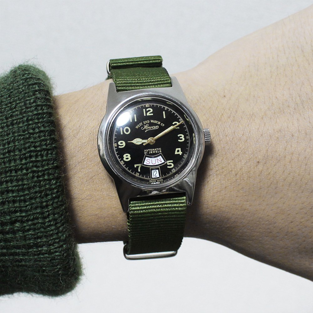 Dead Stock】Vintage 70's West End Watch Co. Sowar Military Watch