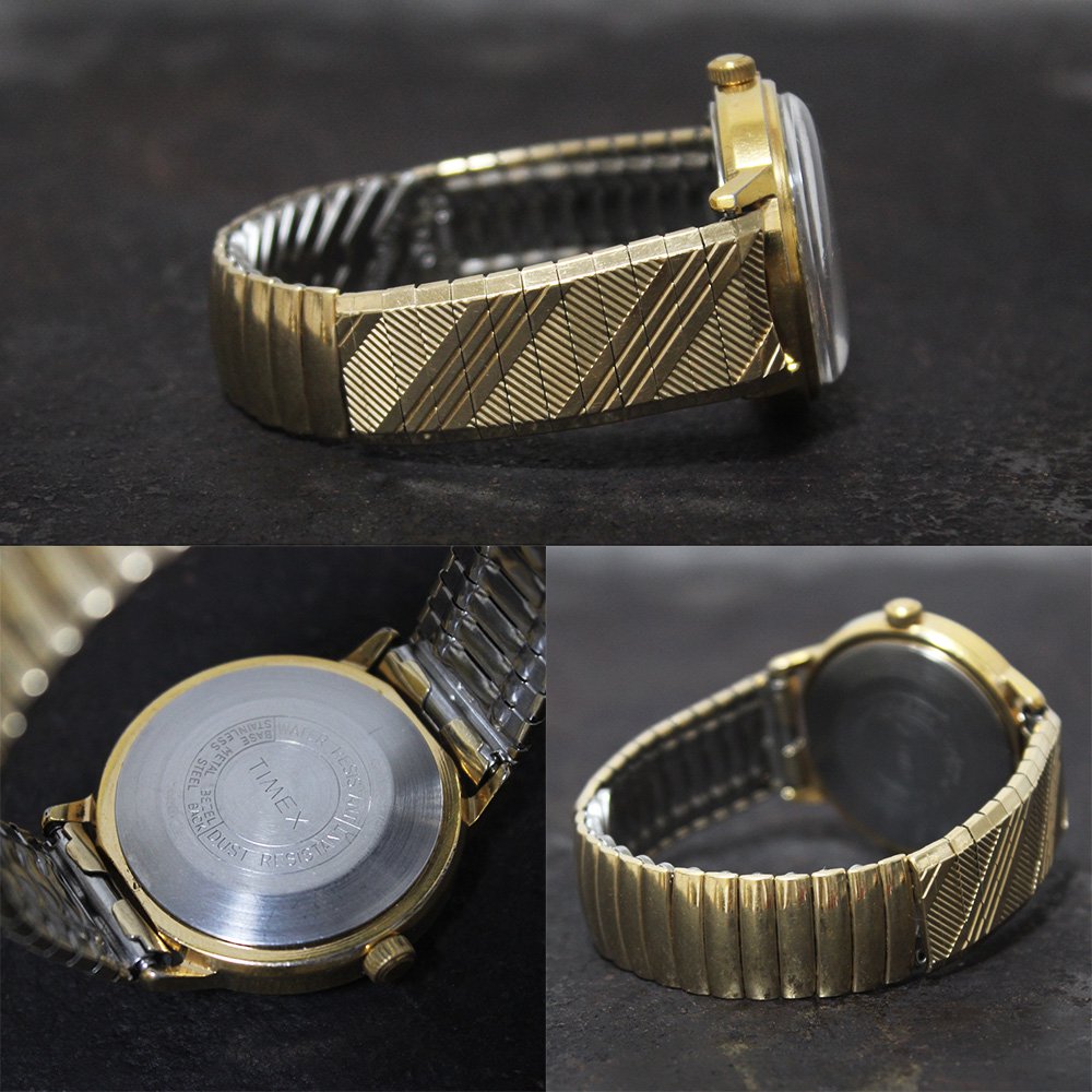 腕時計　ウォッチ　ビンテージアラームベルトtimex vintage watch reloj 35 mm cuerda manual winding correa nueva