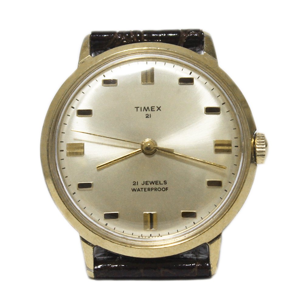 Vintage 70's TIMEX Wrist Watch -21 JEWELS- ｜ ビンテージタイメックス - American Classics