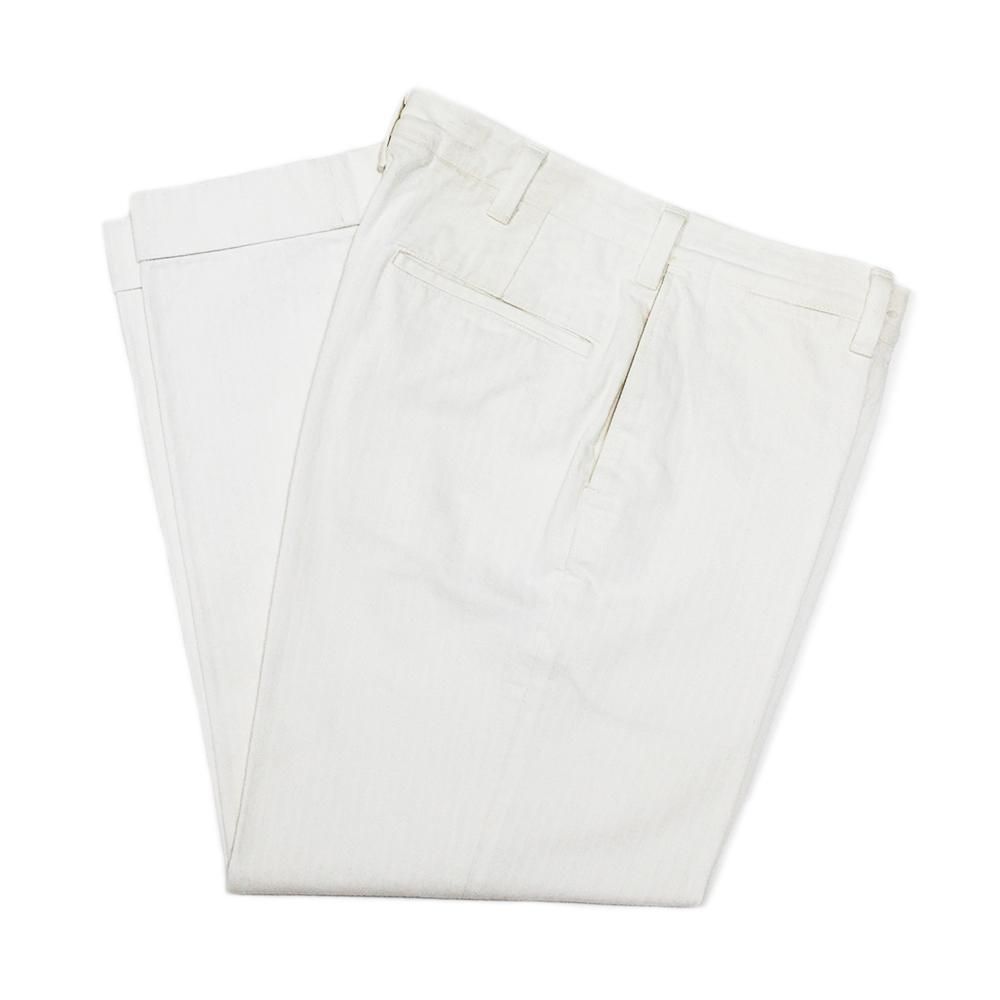 AtLastu0026Co White Herringborn Trousers -32- ｜ AtLastu0026Co (アットラスト) - American  Classics