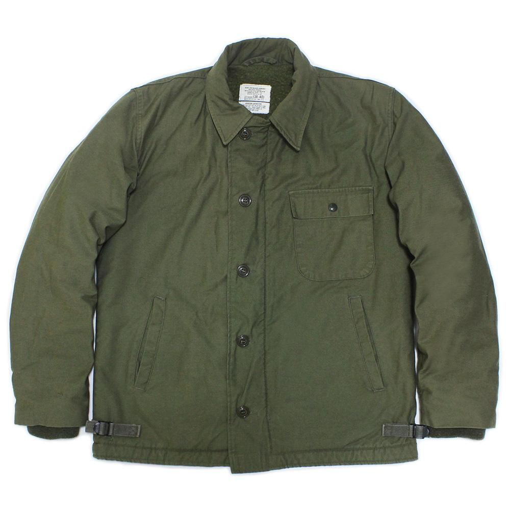 Vintage 80's U.S. Navy A-2 Deck Jacket ｜ ミリタリージャケット ...