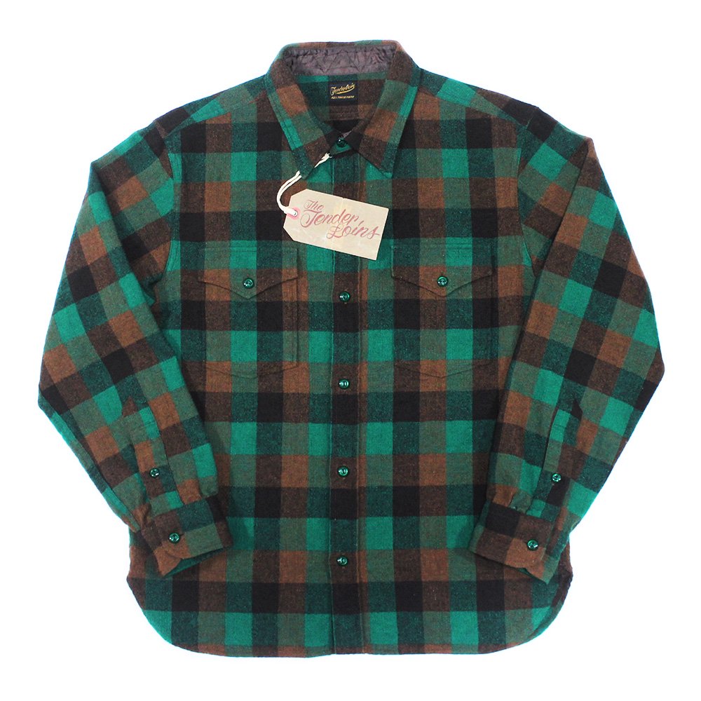 今季イチオシ 希少‼︎TENDERLOINテンダーロインPRINT FLANNEL SHT AS