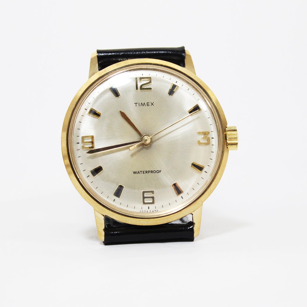 70年代 アンティークTIMEX 手巻き腕時計 - 時計