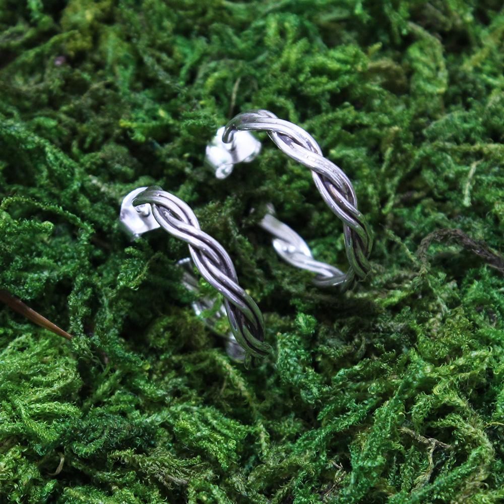 Navajo Twisted Hoop Pierce -1pair- ｜ ナバホ族インディアン