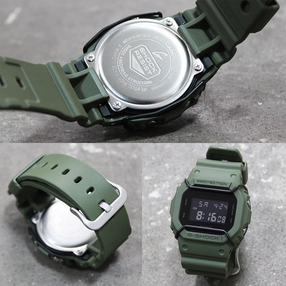 CASIO G-SHOCK DW-5600BB Mil-Spec Full-Custom -Military Matte Green- ｜  CASIO - American Classics