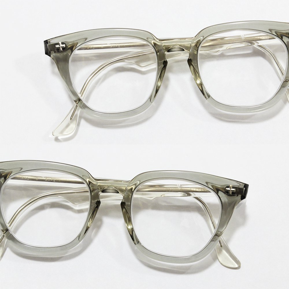 Vintage 1950's Bausch&Lomb "SAFETY" Glasses With BL Original Glass Lens ...