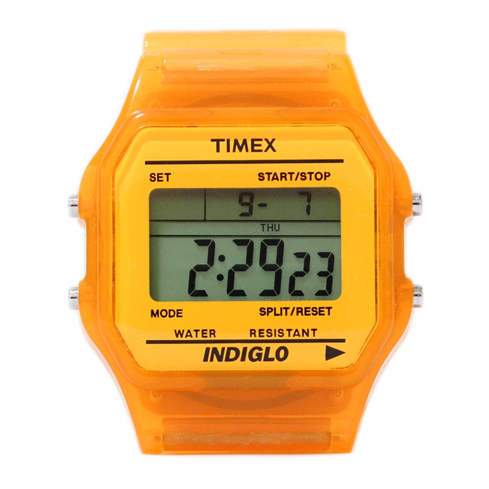 TIMEX Classic Digital Watch -Neon Orange-