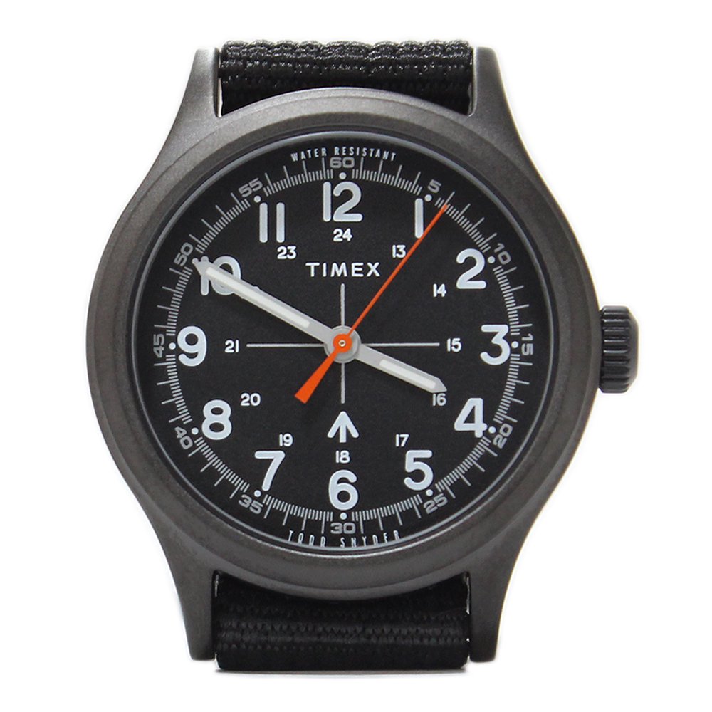TIMEX × TODD SNYDER Camper Military Watch -All Black- ｜タイメックス × トッドスナイダー -  American Classics