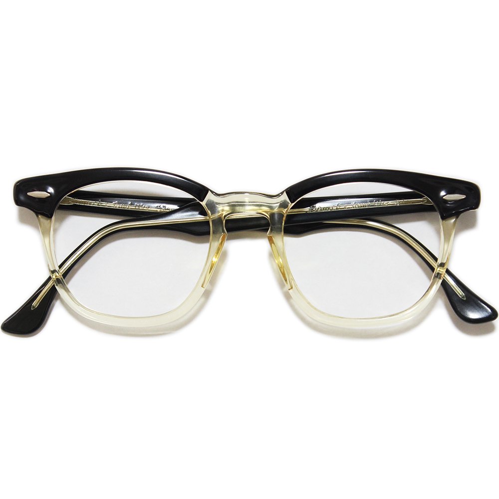 Deadstock】1950s Bauschu0026lomb Willy 2Tone Eyeglasses -Made in U.S.A.- ｜  ビンテージ眼鏡 - American Classics