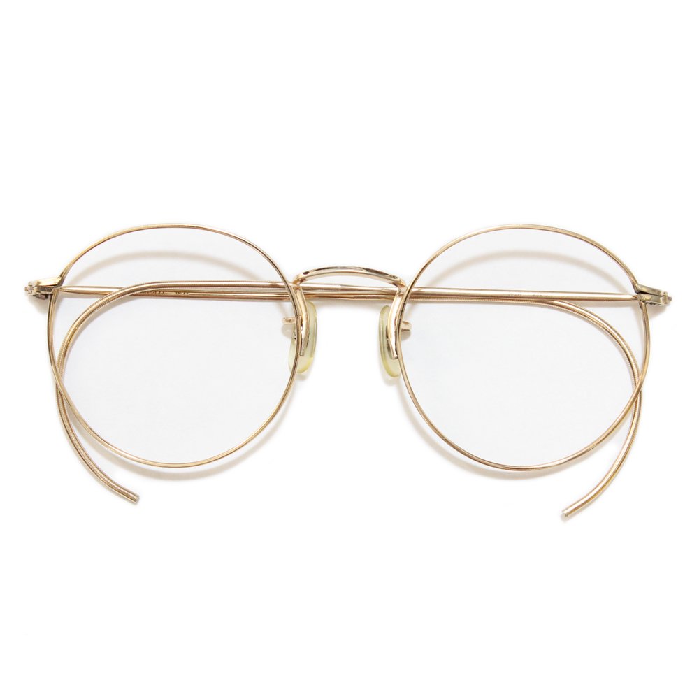 Vintage 1930's Shuron 12KGF Round Eyeglasses -Made in U.S.A. 