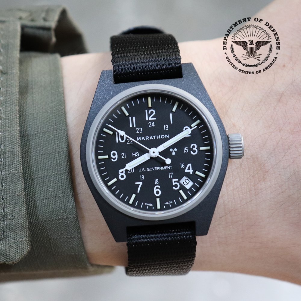Marathon U.S. Military General Purpose Field Watch with Date 