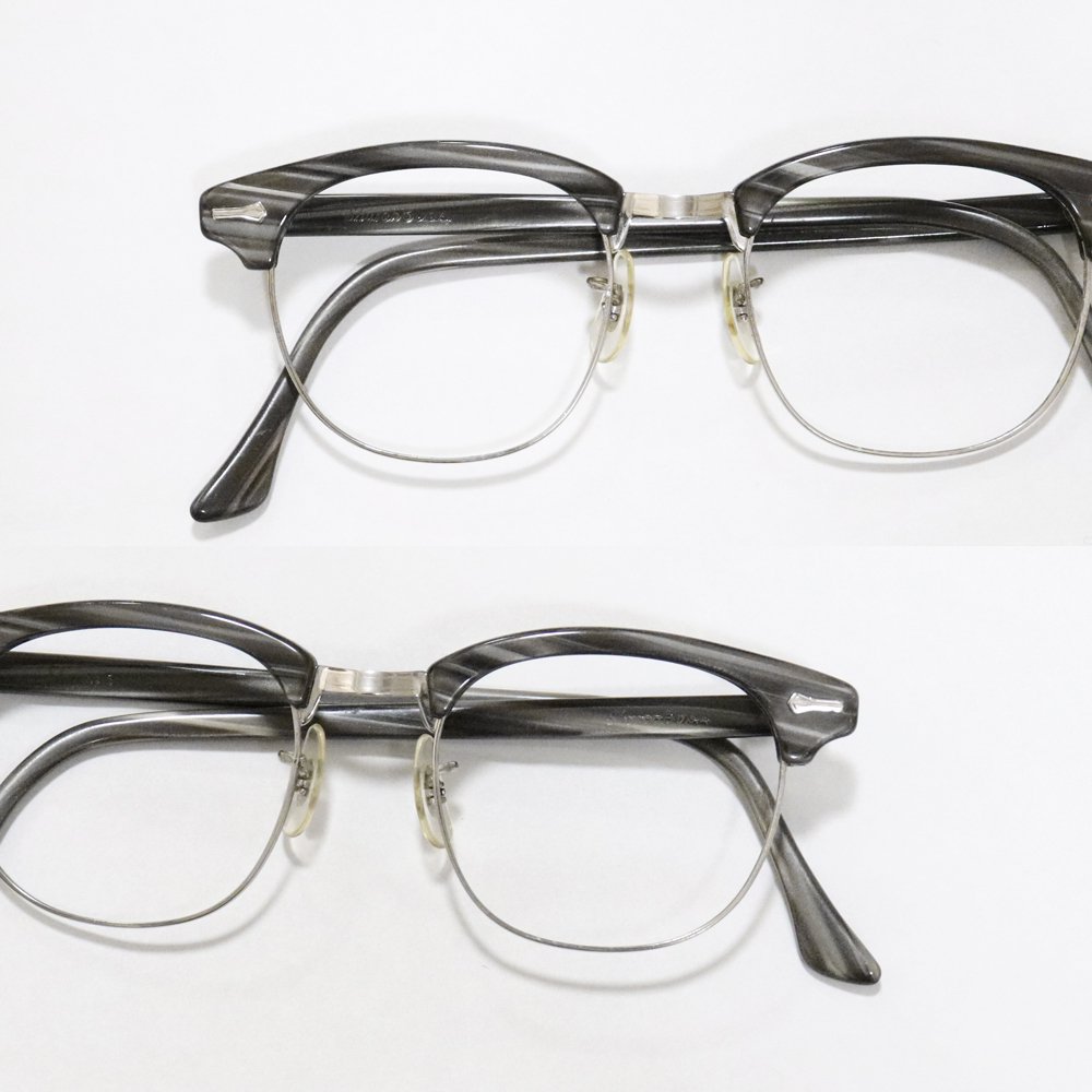 Vintage 1950 S Shuron Ronsir Browline Eyeglasses Made In U S A ｜ ビンテージ眼鏡 American Classics