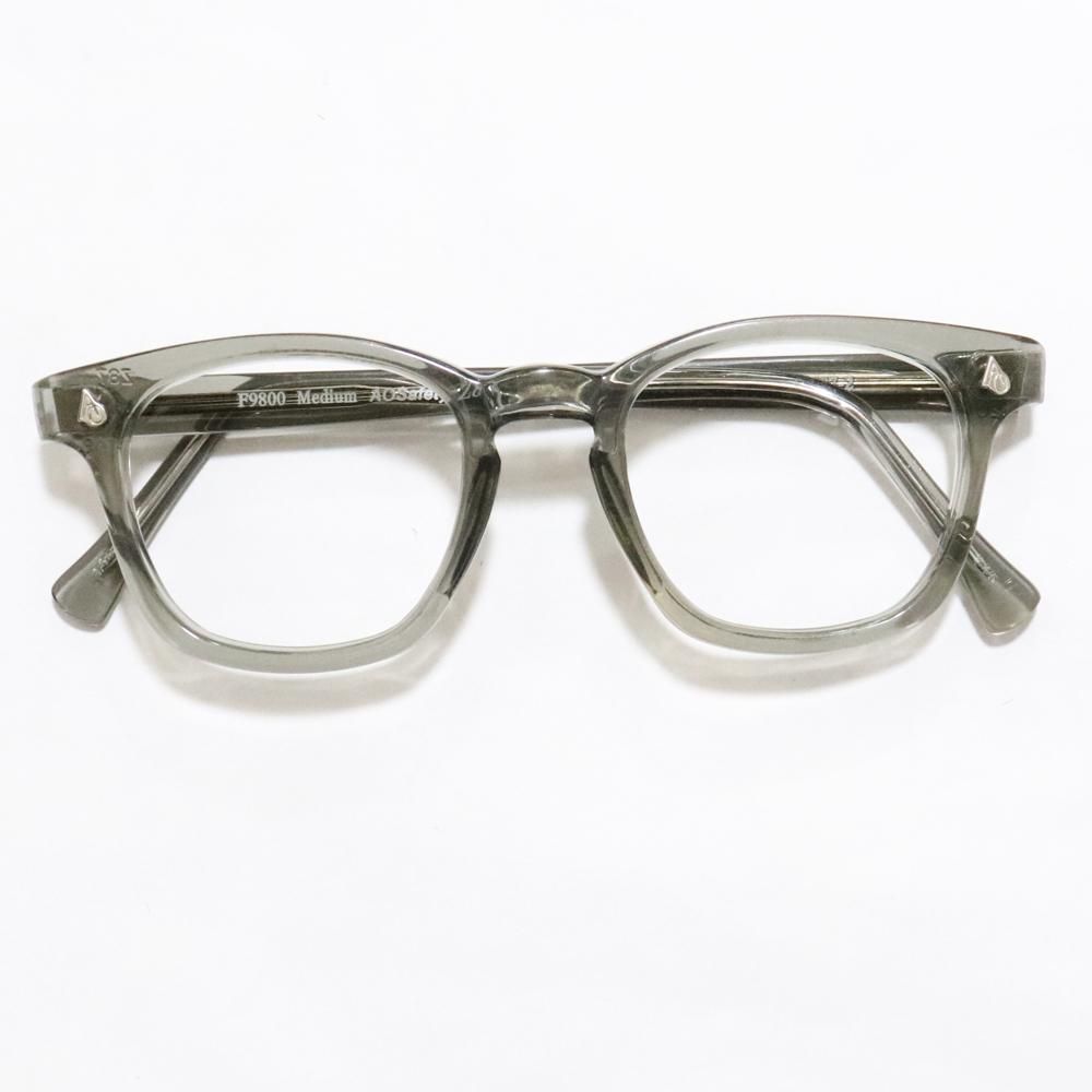 【値下げok】 american optical 60's 縄手テンプルブリッジ幅20cm