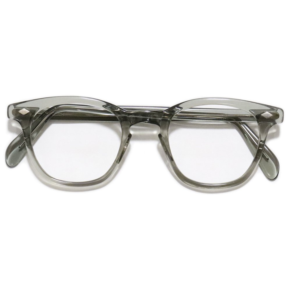 Vintage 1950 S American Optical Uss Military Official Eyeglasses Gray Smoke [48 24] ｜ ビンテージ眼鏡