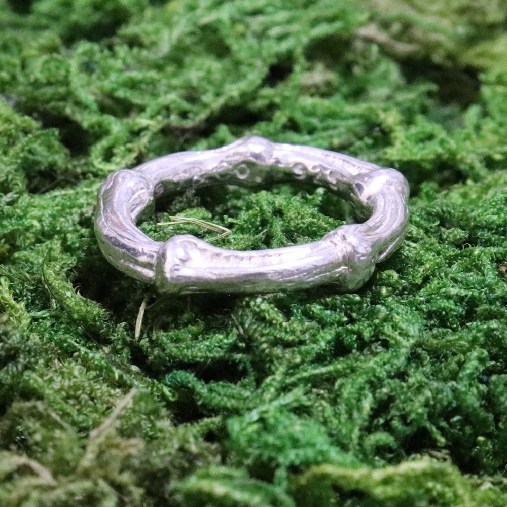 Vintage 90's Tiffany&Co. 925 Bamboo Ring ｜ ビンテージティファニー