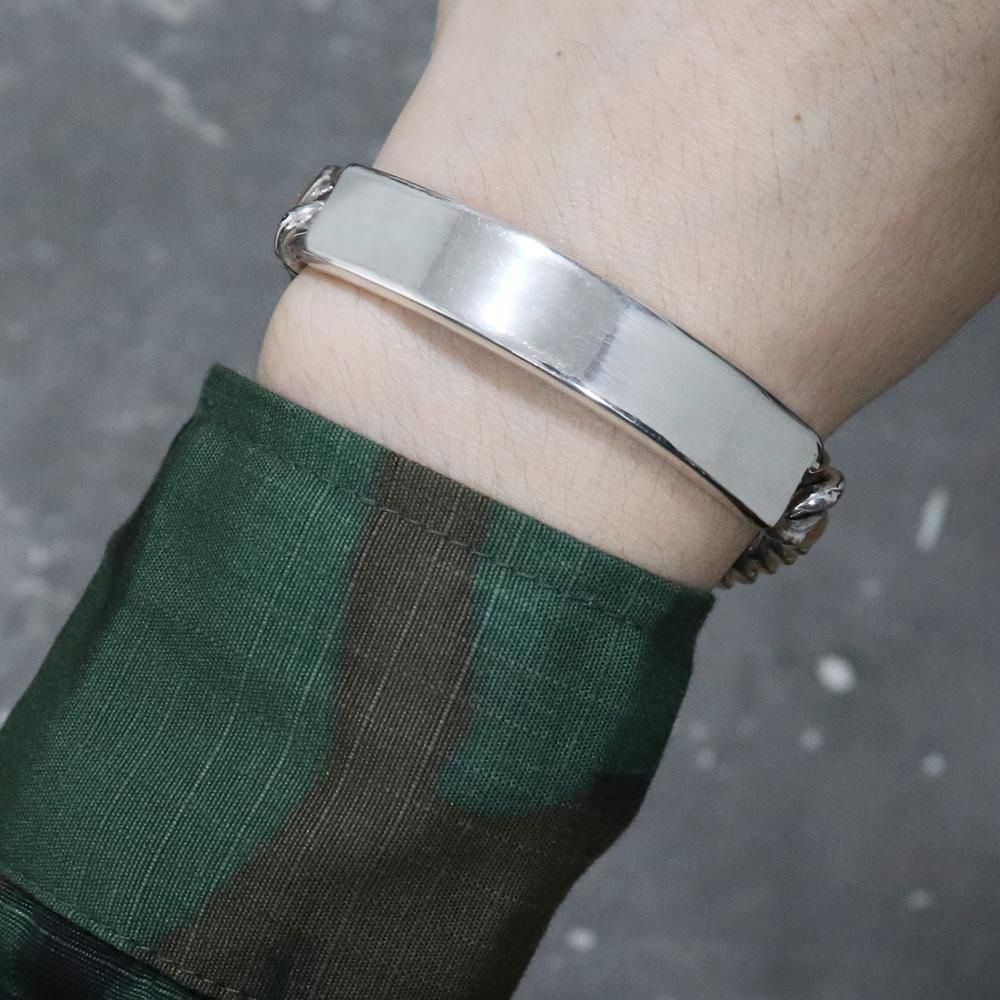Silver 925 Heavy ID Bracelet -11mm wide- ｜ シルバーヘビーID