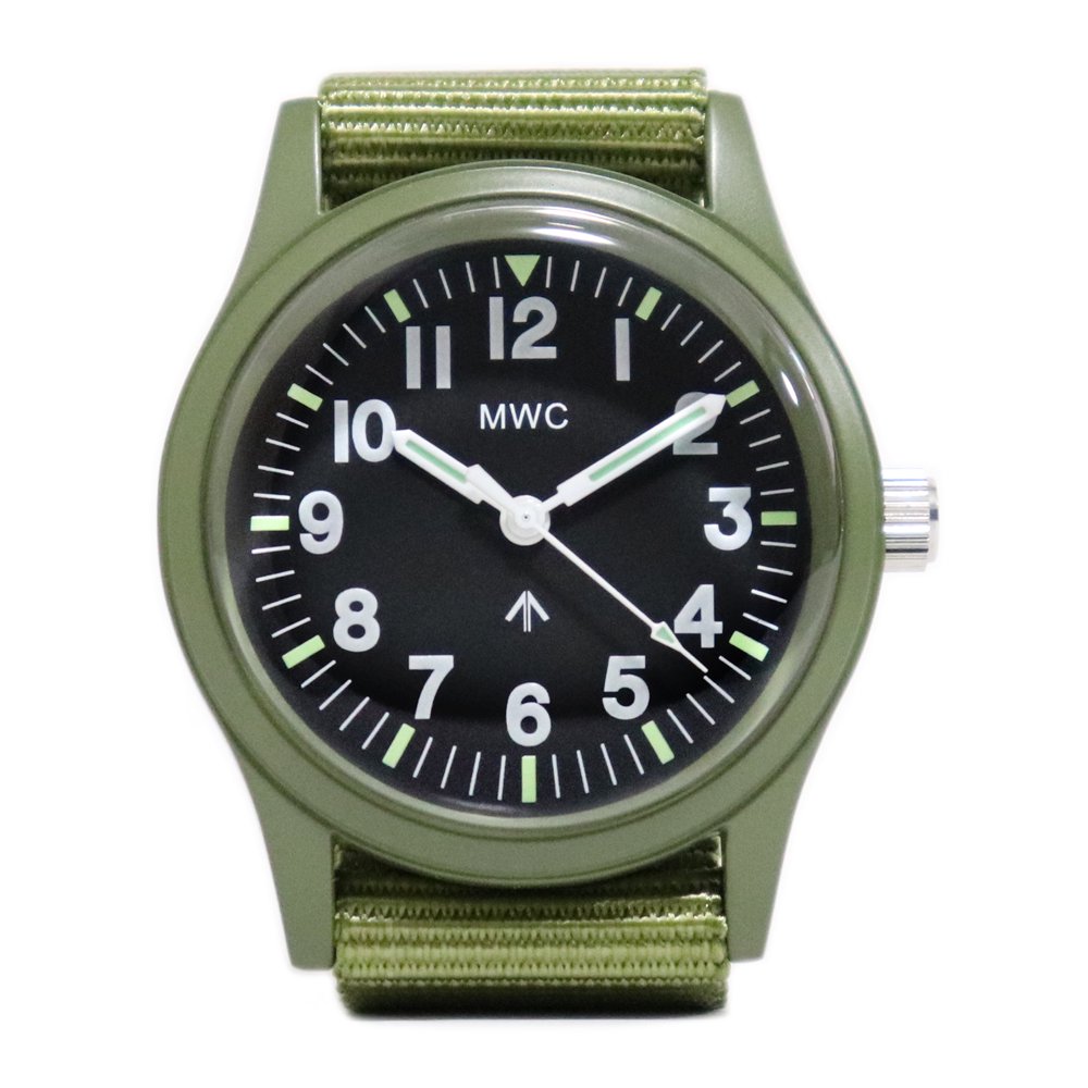 MWC Mil-1966 Military Disposable Watch -Olive Drab- ｜ ミリタリーウォッチカンパニー -  American Classics