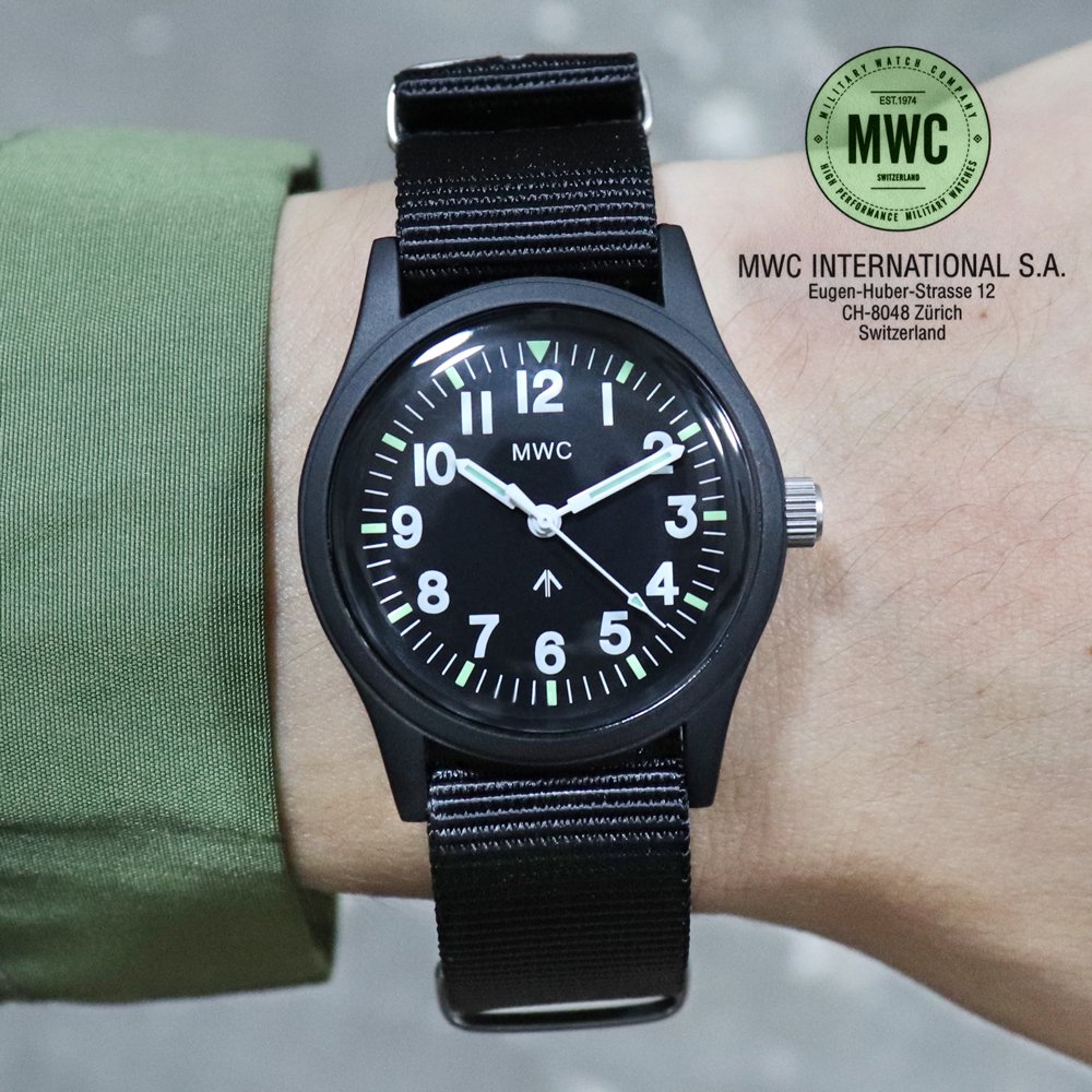 MWC Mil-1966 Military Disposable Watch -Black- ｜ ミリタリーウォッチカンパニー - American  Classics