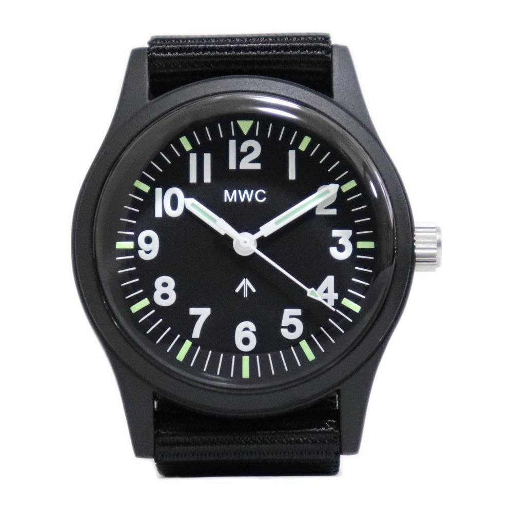 MWC Mil-1966 Military Disposable Watch -Black-