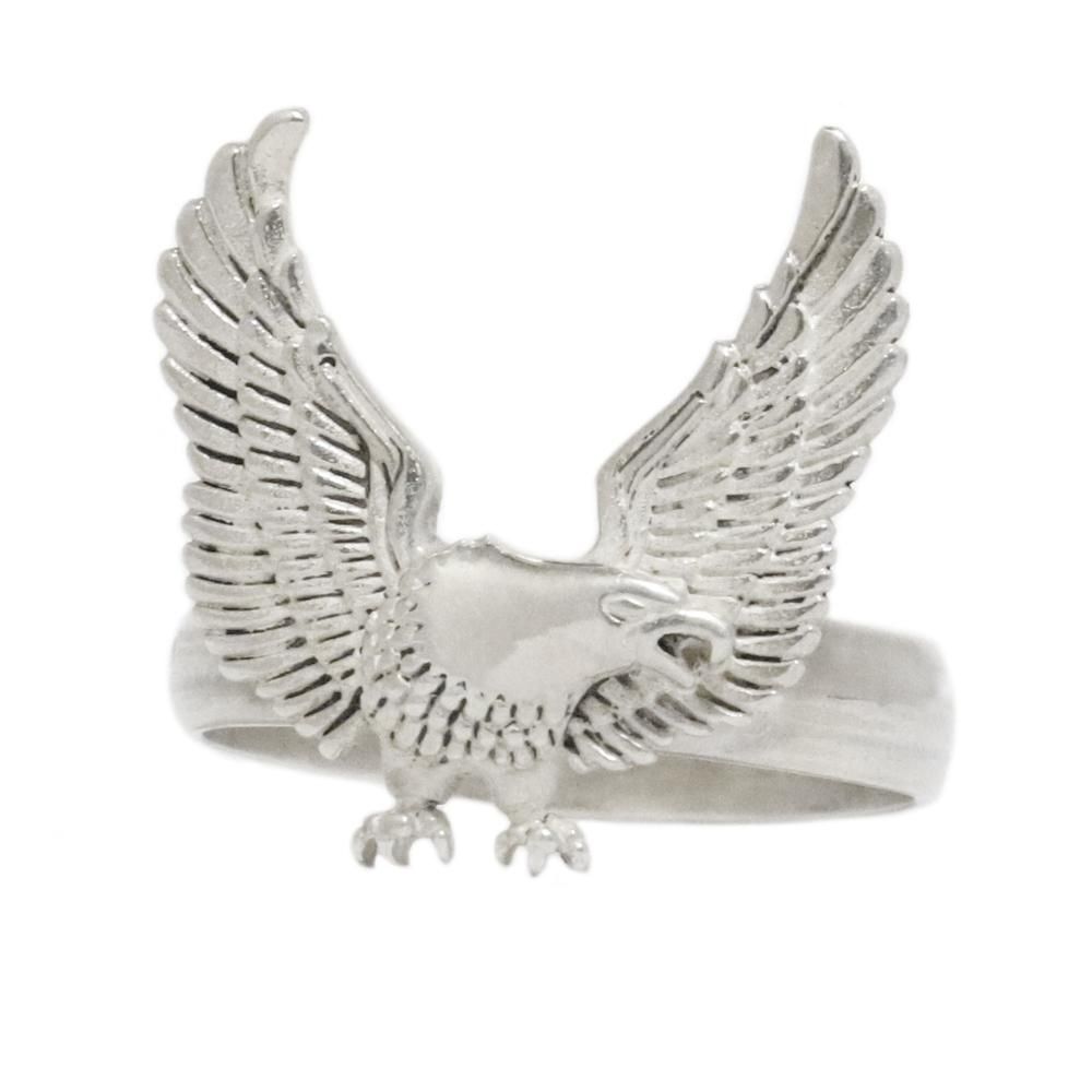 925 Silver Harley Davidson Eagle Wing Ring ｜ ハーレーダビッドソン ...