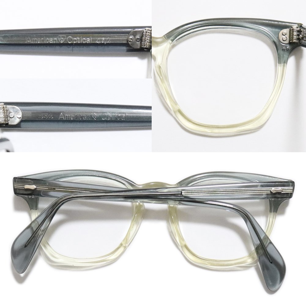 AMERICAN OPTICAL SAFETY 48 GRAY CLEAR