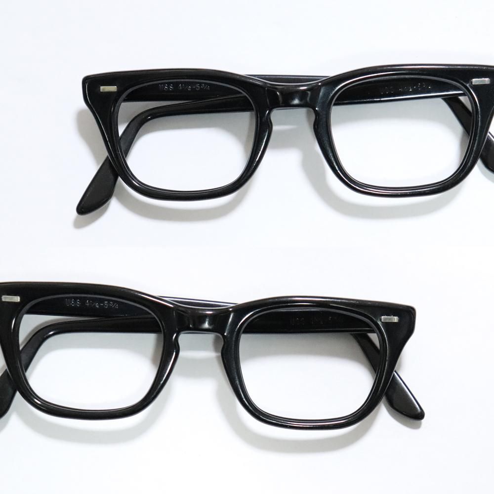 Size-46□2680s USS G.I. Glasses Black 46-26