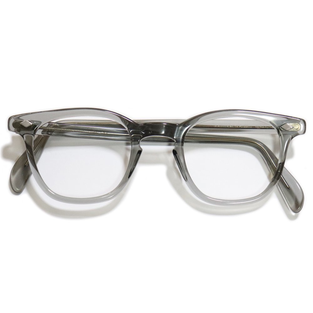 Vintage 1960s 70s American Optical Uss Military Official Gi Glasses Gray Smoke 46 24 