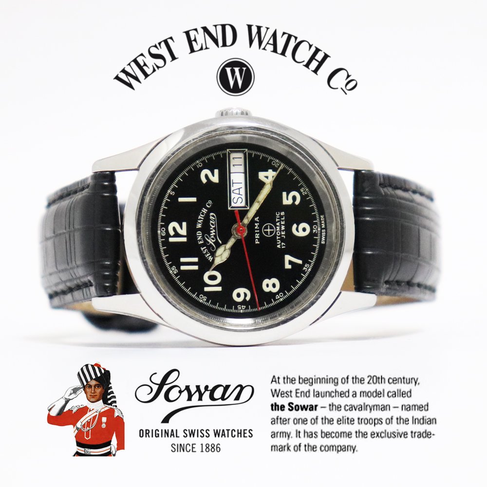 最終値下げ WEST - 玄関先迄納品 END WATCH ミリタリー デイデイト AT ...