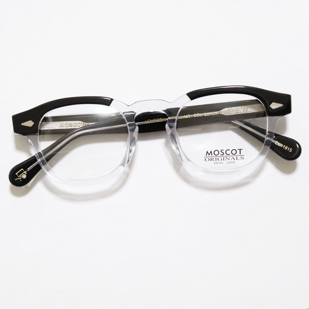 Moscot Lemtosh Eyeglasses -Black / Crystal- ｜ モスコット レムトッシュ - American  Classics