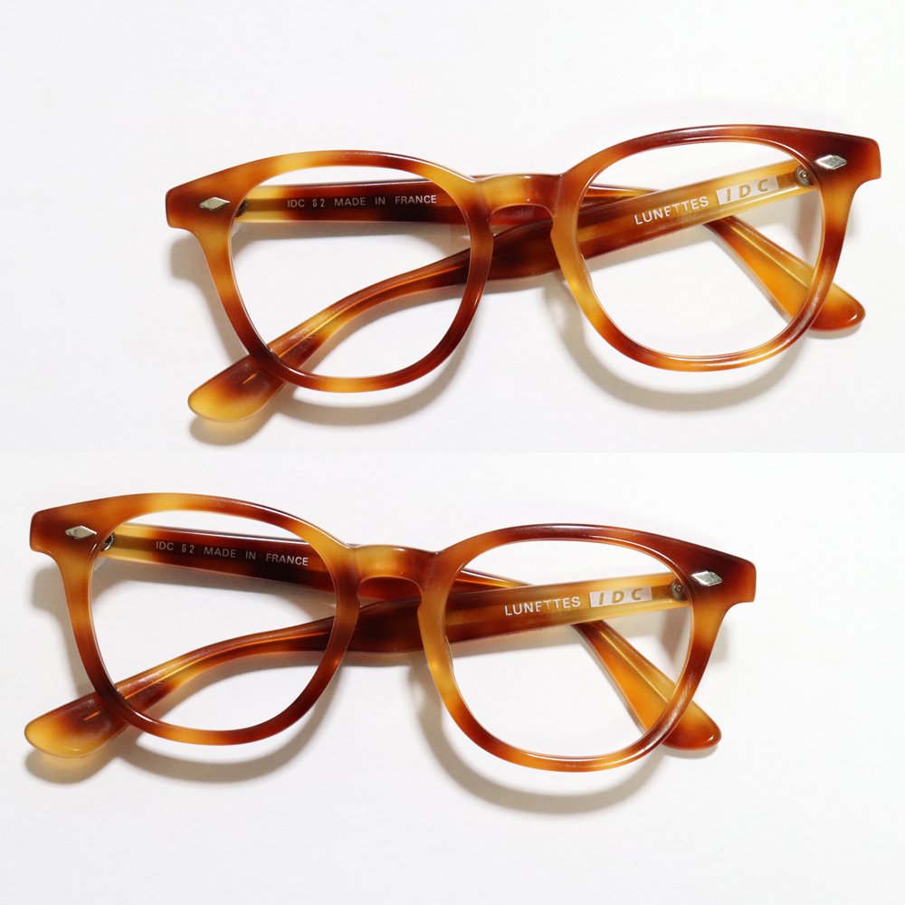 Vintage 1980's Lunettes IDC Optical Wellington Eyeglasses -Made in France-  ｜ ビンテージ眼鏡 - American Classics