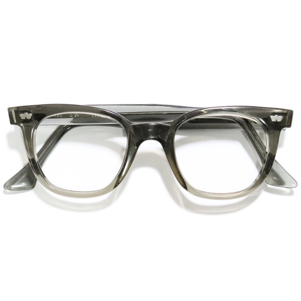 Vintage 1950's Wilkie Optical Wellington Eyeglasses Smoke Gray 