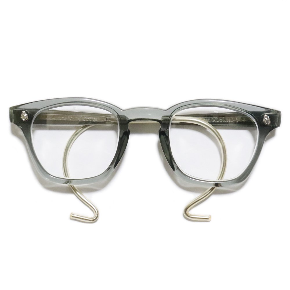 Vintage 1950's American Optical Safety Glasses Gray Smoke -Made in U.S.A.-