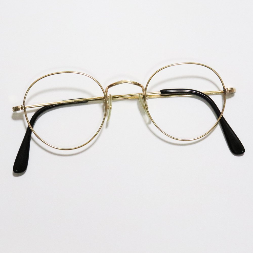 Vintage 1960's Algha Works 12KTGF Side-Mount Eyeglasses [45-21 