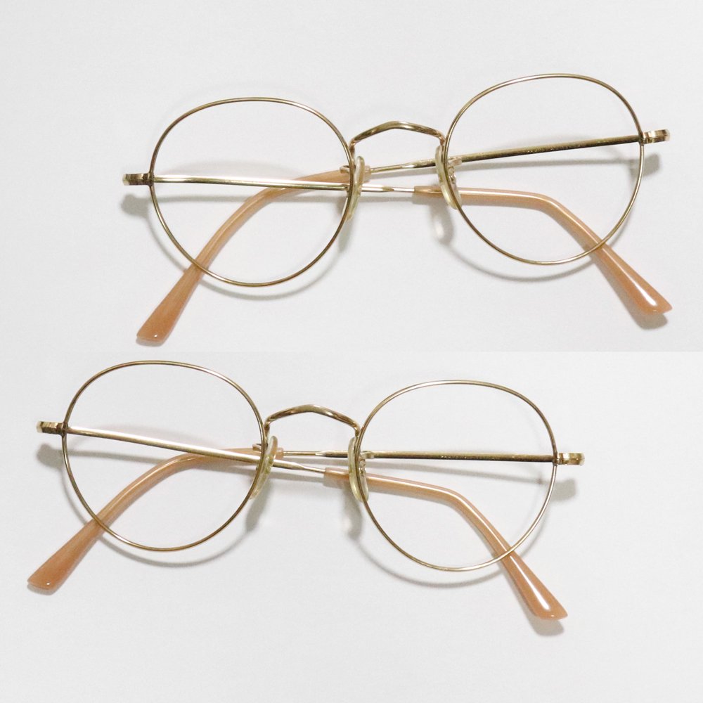 Vintage 1960's Algha Works 12KTGF Side-Mount Eyeglasses [45-21