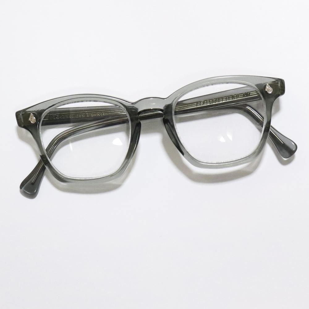 Vintage 1960's American Optical Safety Glasses Gray Smoke [48-20