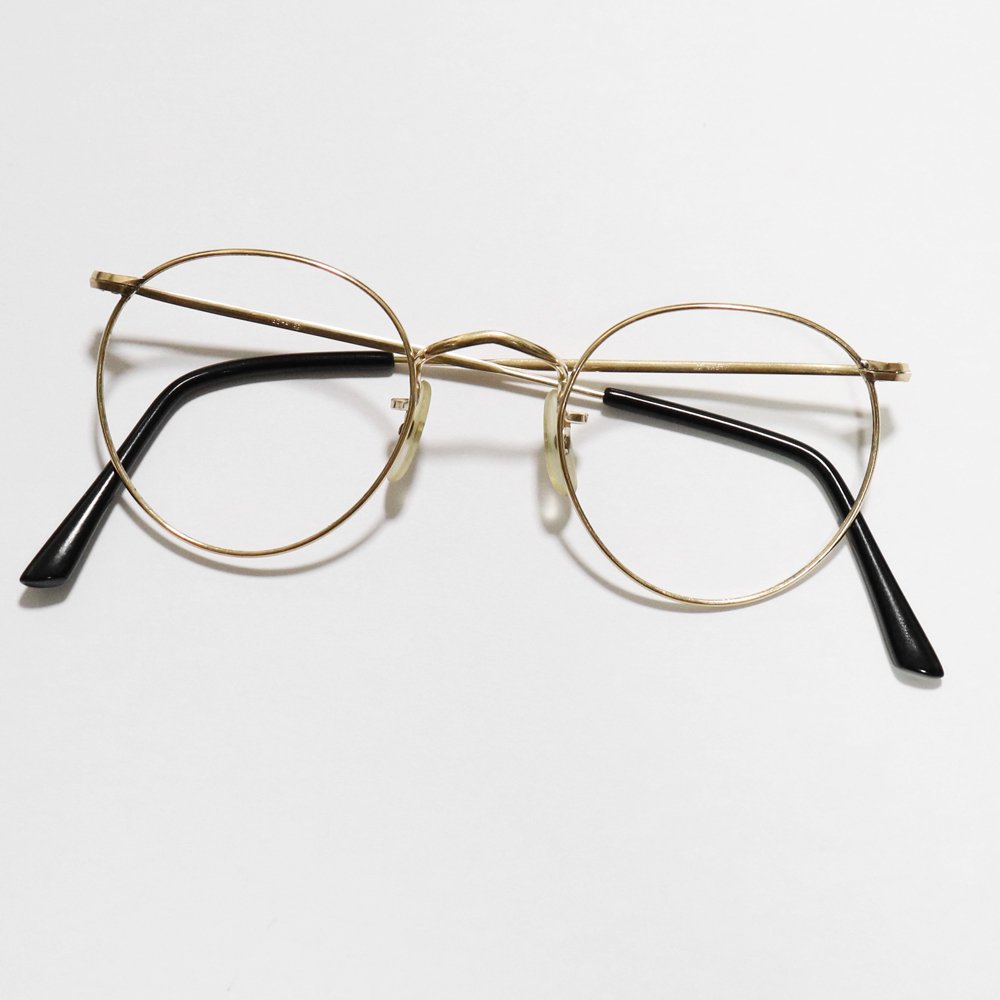 Vintage 1970's Algha Works Panto Round Eyeglasses [45-23] -Made in England-  ｜ アルガワークス - American Classics