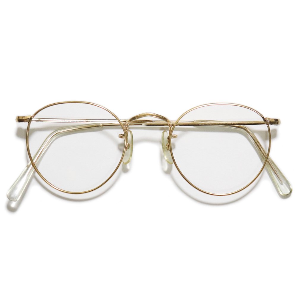 Vintage 1970's Algha Works 12KTGF Panto Round Eyeglasses [43-21