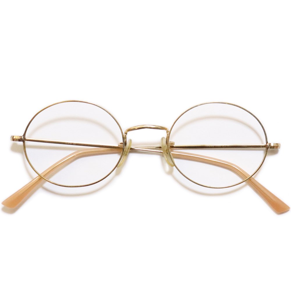 Vintage 1960's Algha Works Oval Side-Mount Eyeglasses [47-21 