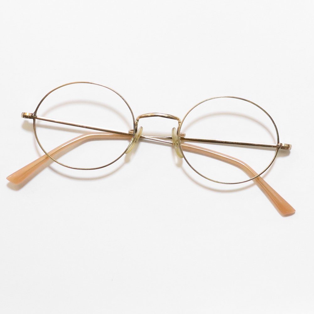 Vintage 1960's Algha Works Oval Side-Mount Eyeglasses [47-21