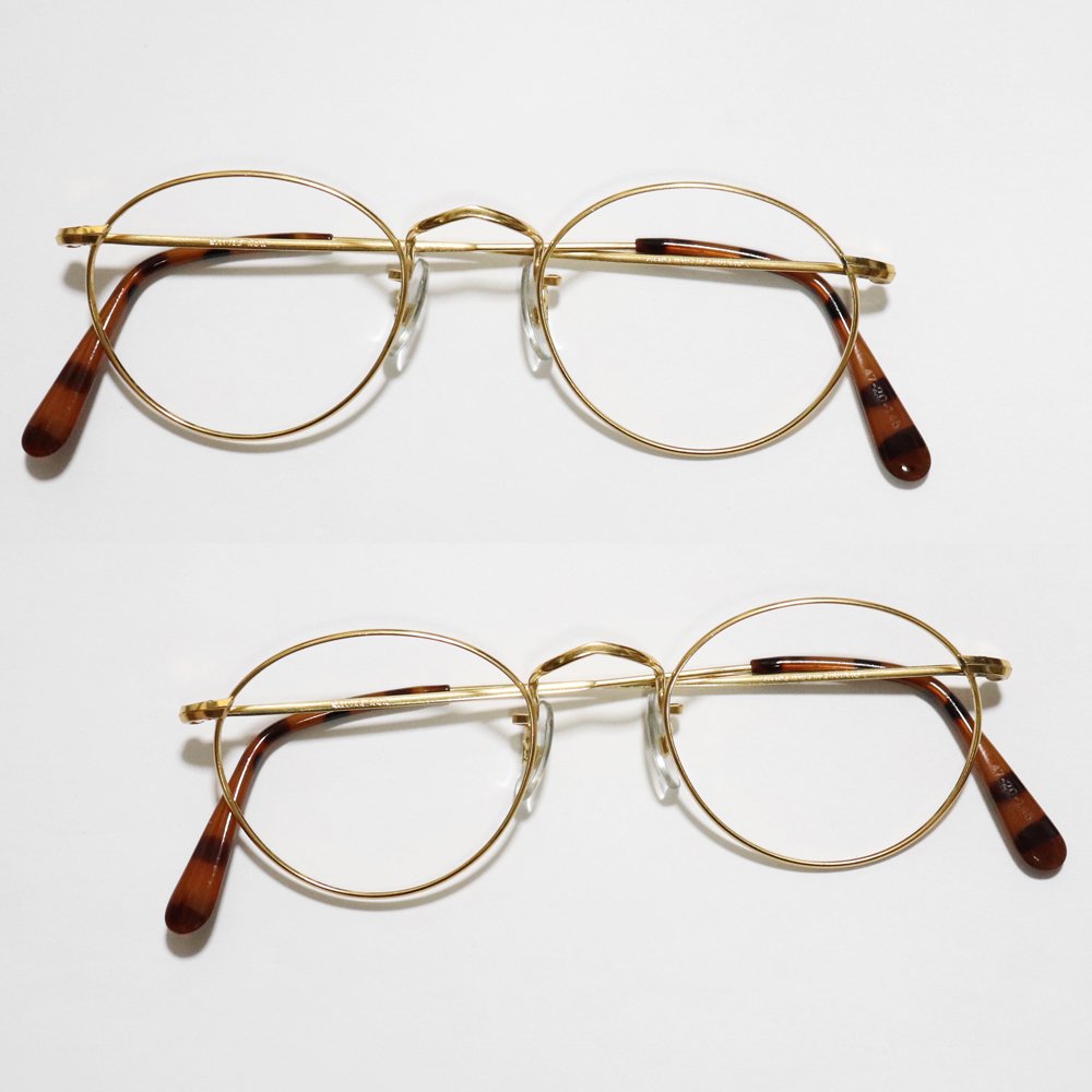 Vintage 1980's Savile Row 14KTRG Oval Eyeglasses [47-20] -Made in