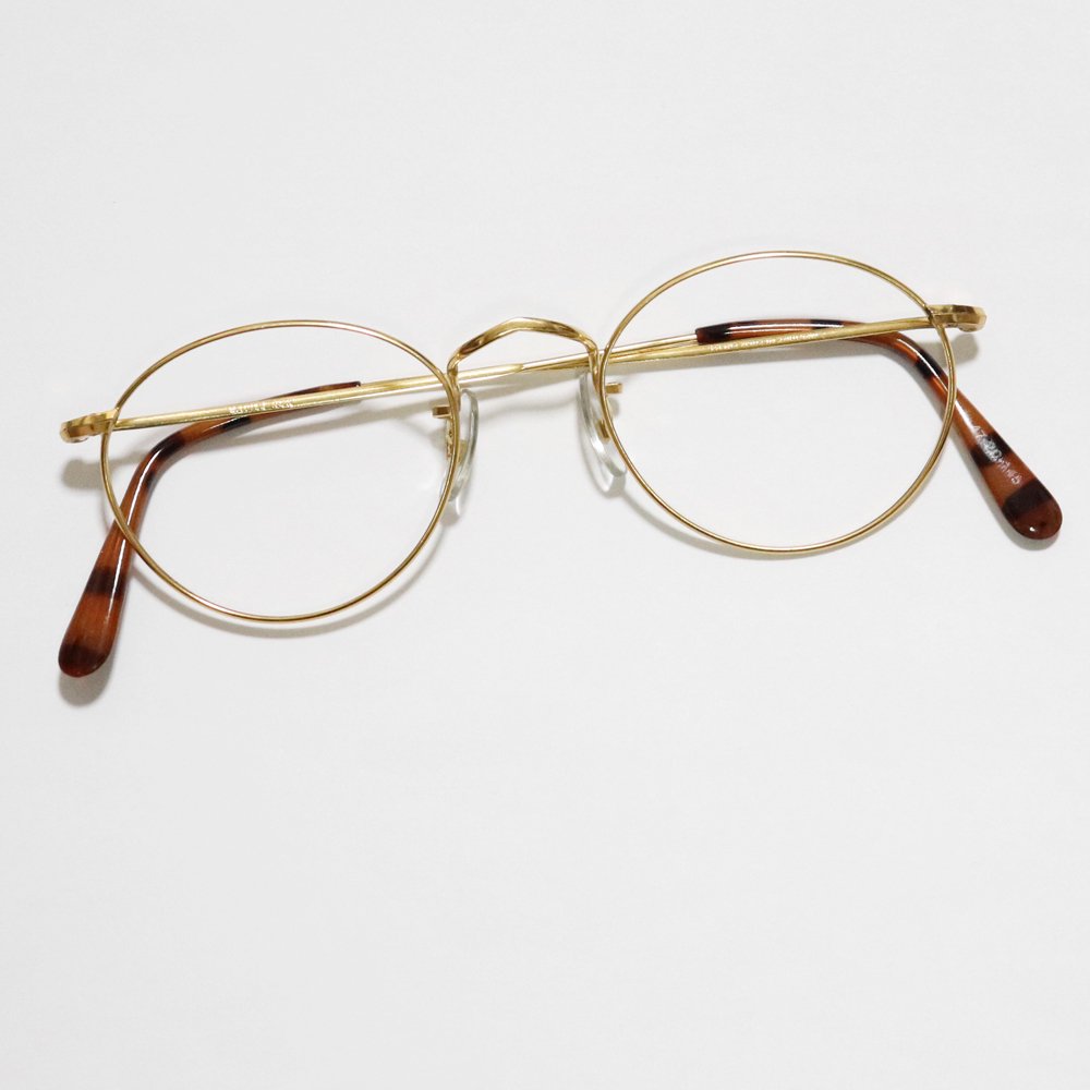 Vintage 1980's Savile Row 14KTRG Oval Eyeglasses [47-20] -Made in