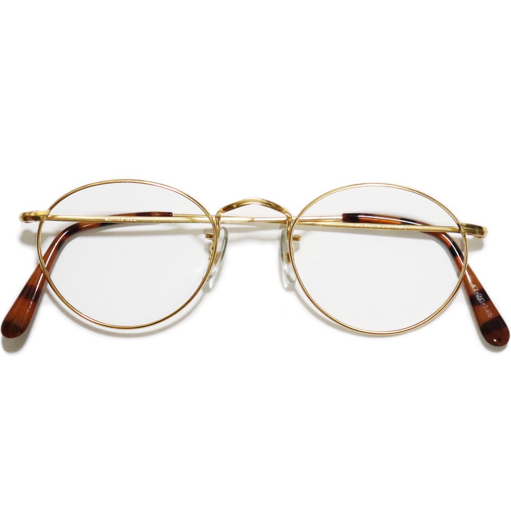 Vintage 1980's Savile Row 14KTRG Oval Eyeglasses [47-20] -Made in England-